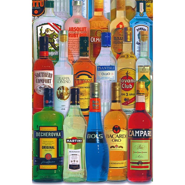 Piatnik (568947) - "Alcools du monde" - 1000 pièces