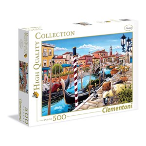 Clementoni (35026) - "Venetian Lagoon" - 500 pièces