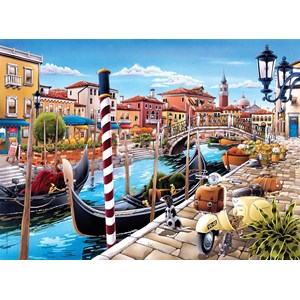 Clementoni (35026) - "Venetian Lagoon" - 500 pièces