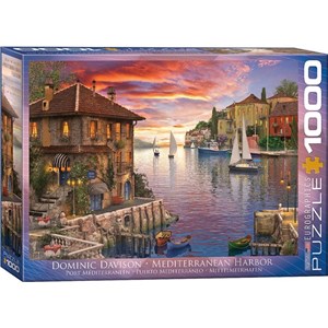 Eurographics (6000-0962) - Dominic Davison: "Mediterranean Harbor" - 1000 pièces