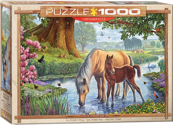 Eurographics (6000-0976) - Steve Crisp: "The Fell Ponies" - 1000 pièces