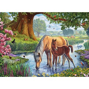 Eurographics (6000-0976) - Steve Crisp: "The Fell Ponies" - 1000 pièces