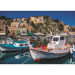 Jumbo (18543) - "Symi, Greece" - 1000 pièces