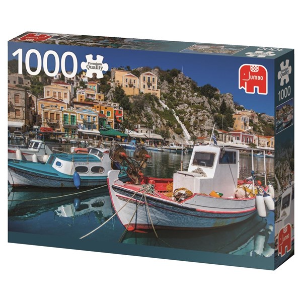 Jumbo (18543) - "Symi, Greece" - 1000 pièces