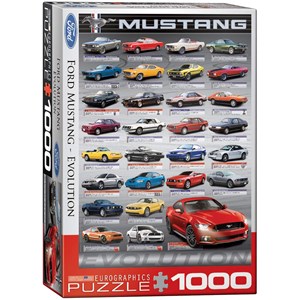 Eurographics (6000-0698) - "Ford Mustang Evolution" - 1000 pièces