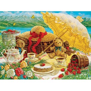 Cobble Hill (52089) - Janet Kruskamp: "Teddy Bear Picnic" - 500 pièces