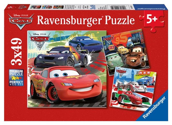 Ravensburger (09281) - "Cars 2 : Course autour du monde" - 49 pièces