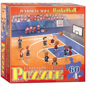 Eurographics (6060-0495) - "Basket-ball de pré Junior" - 60 pièces