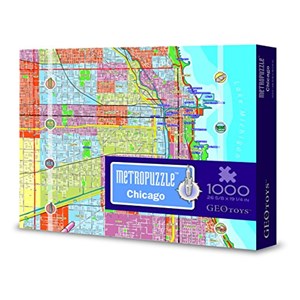 Geo Toys (GEO 212) - "Chicago Mypuzzle" - 1000 pièces
