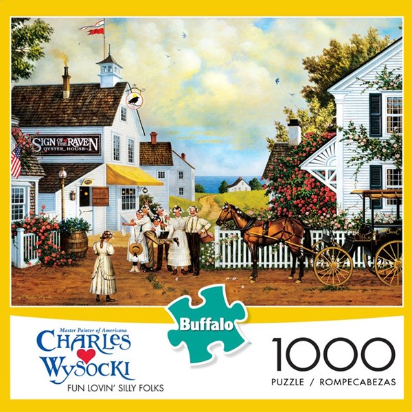 Buffalo Games (11433) - Charles Wysocki: "Fun Lovin' Silly Folks" - 1000 pièces