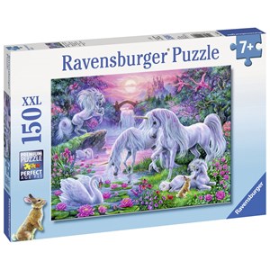 Ravensburger (10021) - "Licornes au Coucher du Soleil" - 150 pièces