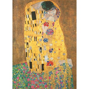 Clementoni (31442) - Gustav Klimt: "Le Baiser" - 1000 pièces