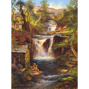SunsOut (47931) - "Waterfall Retreat" - 1000 pièces