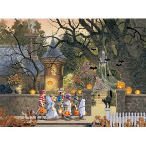 SunsOut (51224) - Douglas Laird: "Friends on Halloween" - 1000 pièces