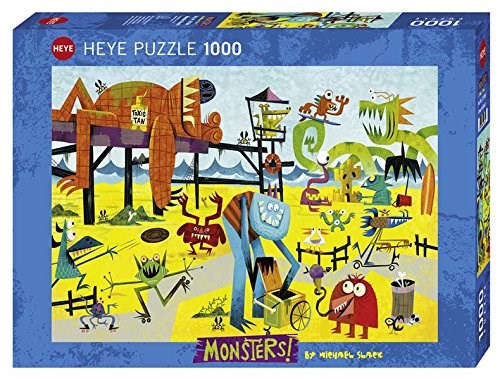 Heye (29798) - Michael Slack: "Monstre de la Plage" - 1000 pièces
