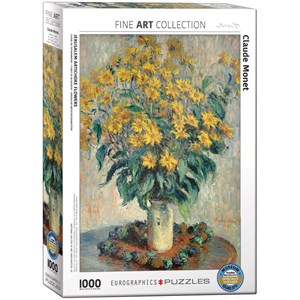 Eurographics (6000-0319) - Claude Monet: "Jérusalem Fleurs d'artichaut" - 1000 pièces