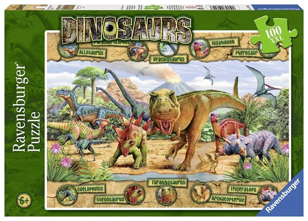 Ravensburger (10609) - "L'ère des dinosaures" - 100 pièces
