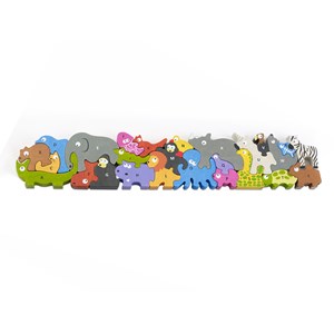 Begin Again (I1305) - "Jumbo Animal Parade A-Z Puzzle" - 26 pièces