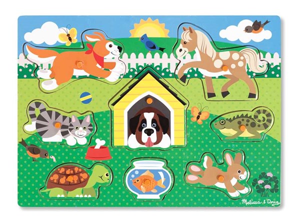 Melissa and Doug (9053) - "Pets" - 8 pièces