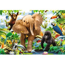 Ravensburger (05347) - Howard Robinson: "La Jungle" - 24 pièces