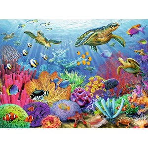 Ravensburger (14661) - Adrian Chesterman: "Tropical Waters" - 500 pièces