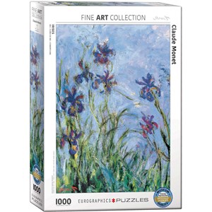 Eurographics (6000-2034) - Claude Monet: "Iris" - 1000 pièces