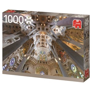 Jumbo (18567) - "Sagrada Familia, Barcelone" - 1000 pièces