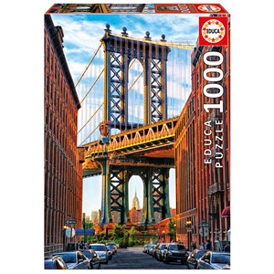Educa (17100) - "Manhattan Bridge, New York" - 1000 pièces