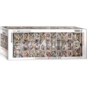 Eurographics (6010-0960) - Michelangelo: "The Sistine Chapel Ceiling" - 1000 pièces