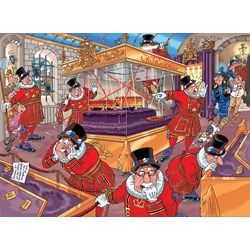 Jumbo (19127) - "Wasgij Mystery 12, Des Suspects Inhabituels !" - 1000 pièces