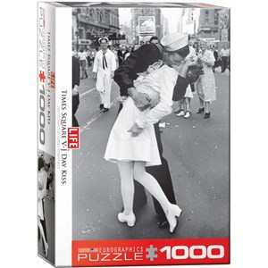 Eurographics (6000-0820) - "V-J Kiss in Times Square, LIFE Magazine" - 1000 pièces