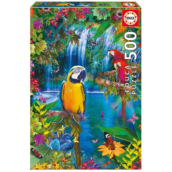 Educa (15512) - "Bird Tropical Land" - 500 pièces