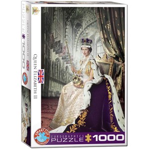 Eurographics (6000-0919) - "Queen Elizabeth II" - 1000 pièces