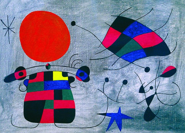 Eurographics (6000-0856) - Joan Miro: "Le Sourire aux Ailes Flamboyantes" - 1000 pièces
