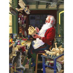 Cobble Hill (85043) - "Santa's Workbench" - 500 pièces