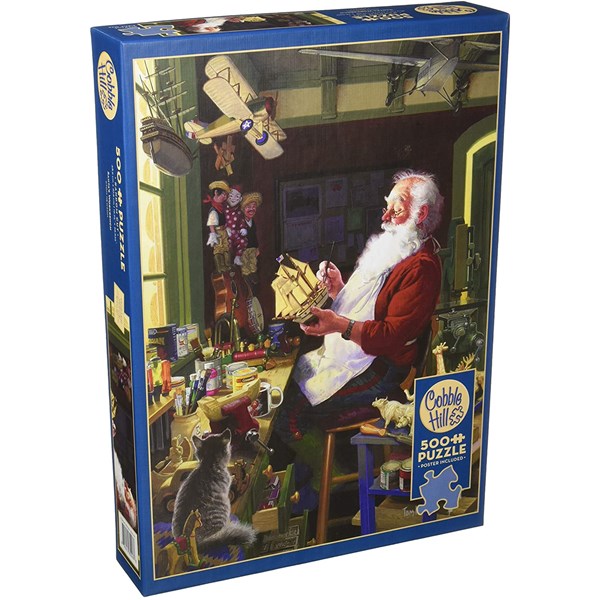 Cobble Hill (85043) - "Santa's Workbench" - 500 pièces