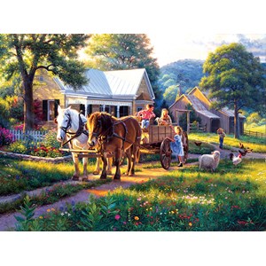 SunsOut (53048) - Mark Keathley: "Day at the Fair" - 1000 pièces