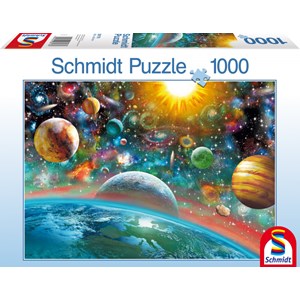 Schmidt Spiele (58176) - "Outer Space" - 1000 pièces