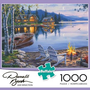 Buffalo Games (11239) - Darrell Bush: "Lake Reflection" - 1000 pièces