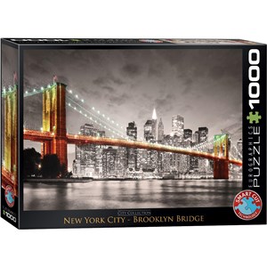 Eurographics (6000-0662) - "New York City Brooklyn Bridge" - 1000 pièces