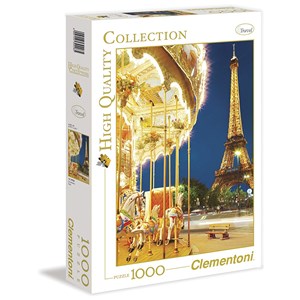 Clementoni (39228) - "Le Carousel, Paris" - 1000 pièces