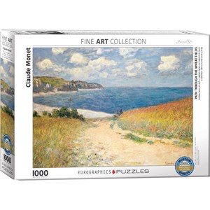 Eurographics (6000-1499) - Claude Monet: "Chemin dans les Bles a Pourville" - 1000 pièces