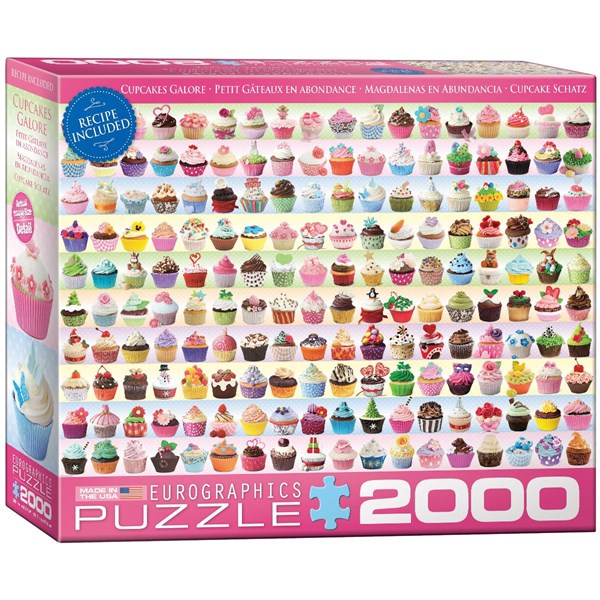 Eurographics (8220-0629) - "Collection de Cupcakes" - 2000 pièces