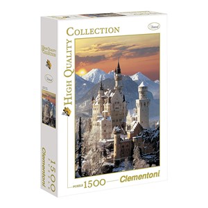 Clementoni (31925) - "Château de Neuschwanstein" - 1500 pièces
