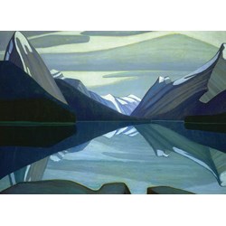 Eurographics (6000-0136) - Lawren S. Harris: "Maligne Lake, Jasper Park" - 1000 pièces