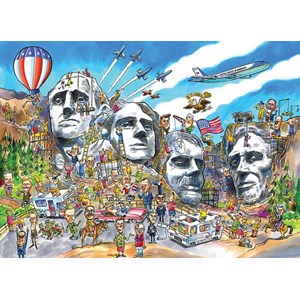 Cobble Hill (53503) - "Mount Rushmore" - 1000 pièces