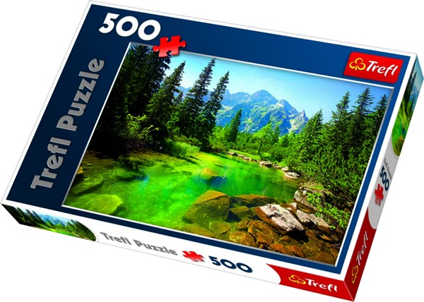 Trefl (371178) - "Rivière des Tatras, Pologne" - 500 pièces