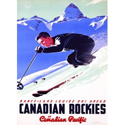 Eurographics (6000-0326) - "Lac Louise Domaines skiables" - 1000 pièces