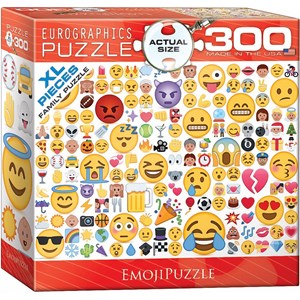 Eurographics (8300-0816) - "Emojipuzzle" - 300 pièces