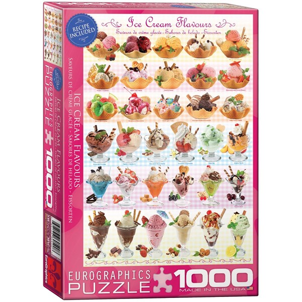 Eurographics (6000-0590) - "Glaces" - 1000 pièces